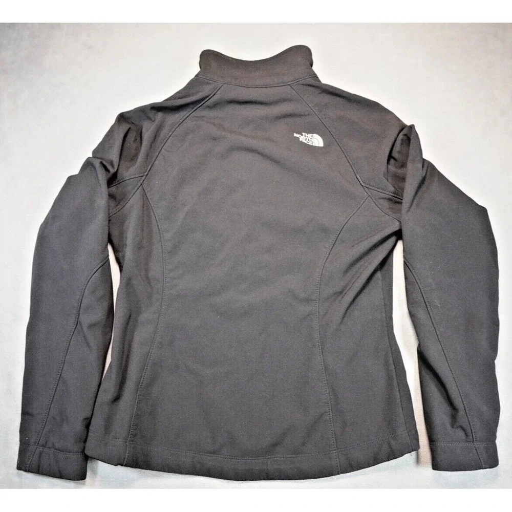 The North Face Apex Black Fleece‎ Lined Softshell Jacket Women's S Pockets